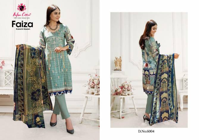 Nafisa Faiza Karachi Queen 6 Fancy Casual Daily Wear Dress Material Collection